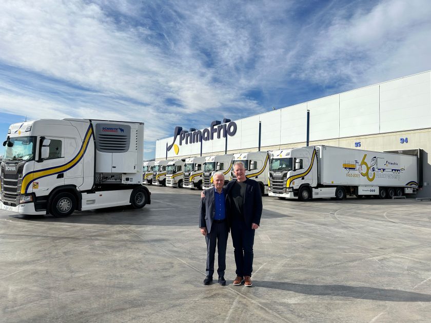 Primafrio strengthens its fleet with 200 S.KO COOL refrigerated semi-trailers from Schmitz Cargobull