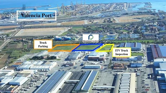 PragmaCharge announces electric truck charging hub near Port of Valencia