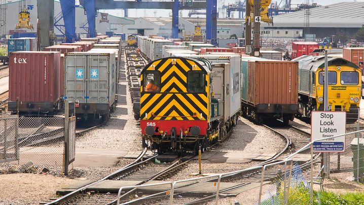 Derailment partially blocks Felixstowe