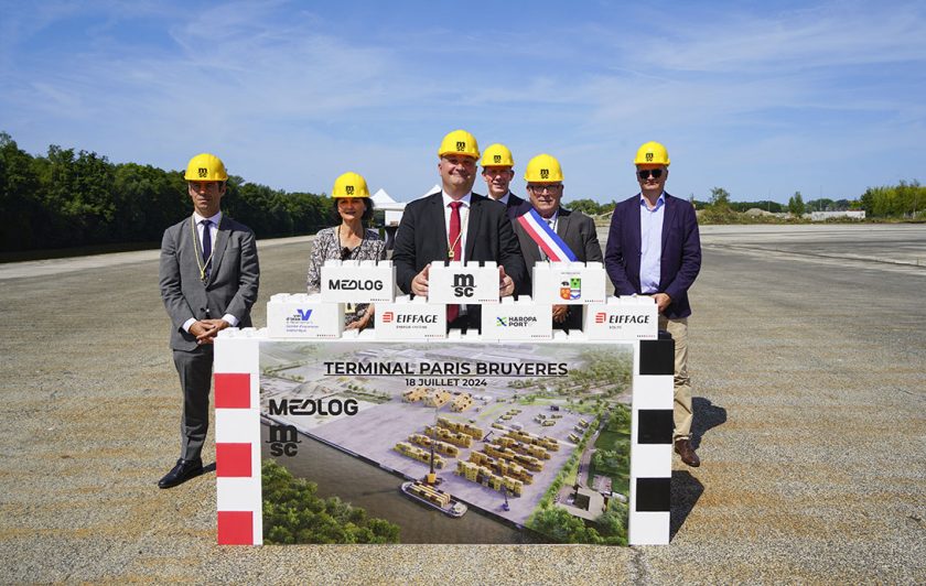 MSC Invests in Multimodal Terminal Adjacent to Paris Via MEDLOG