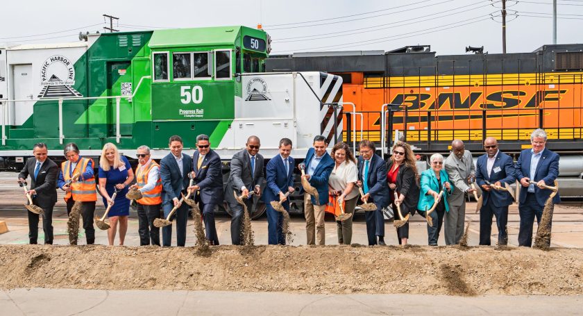 Port of Long Beach breaks ground on US$1.5 b Pier B rail facility