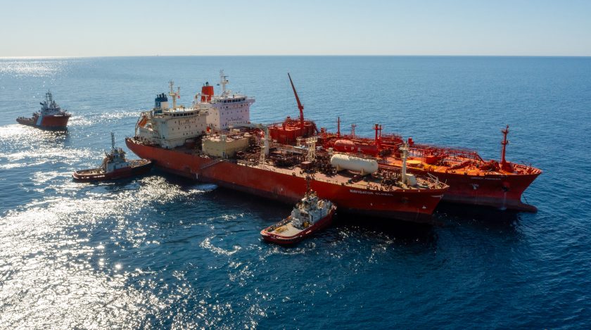 Pilbara’s ammonia bunkering ambitions bolstered by pioneering ship-to-ship transfers