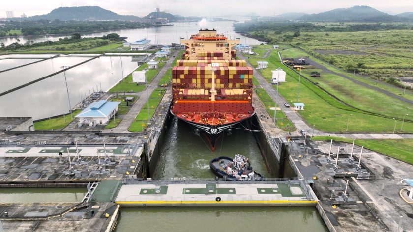 New transit record for Panama Canal