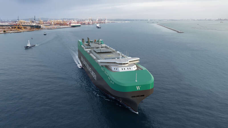 Wallenius Wilhelmsen supersizes four newbuilds to 11,700 CEU