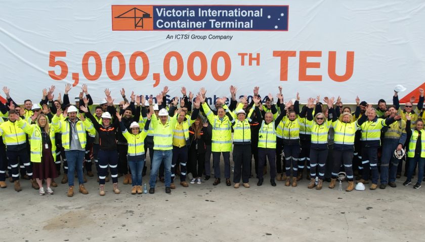 VICT reaches 5 million TEU