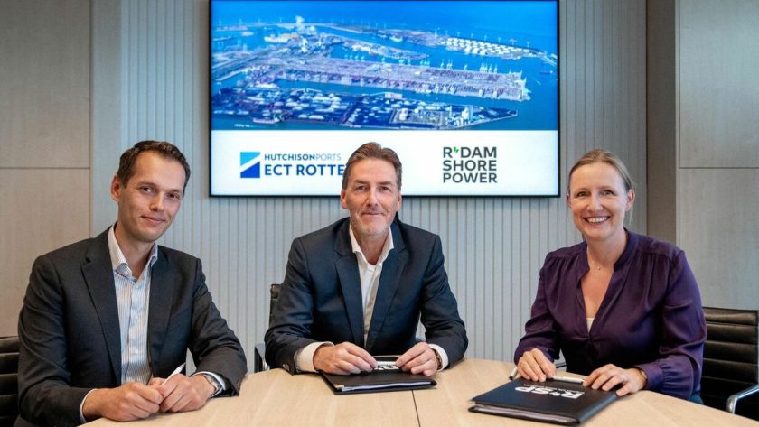 ECT Rotterdam terminals to switch to shore power